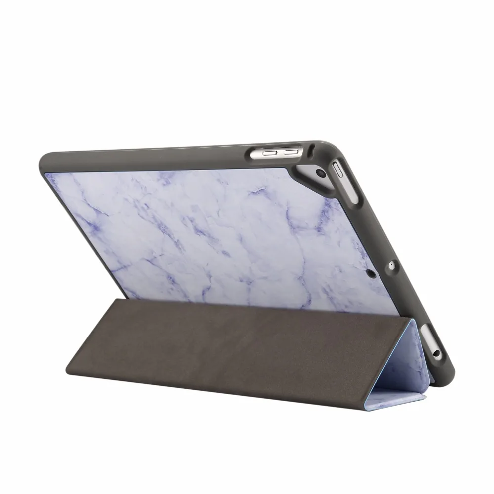 Для iPad 9 7 2018/2017/Pro 7/iPad Air 2/Air Чехол мраморный узор из искусственной кожи чехол для