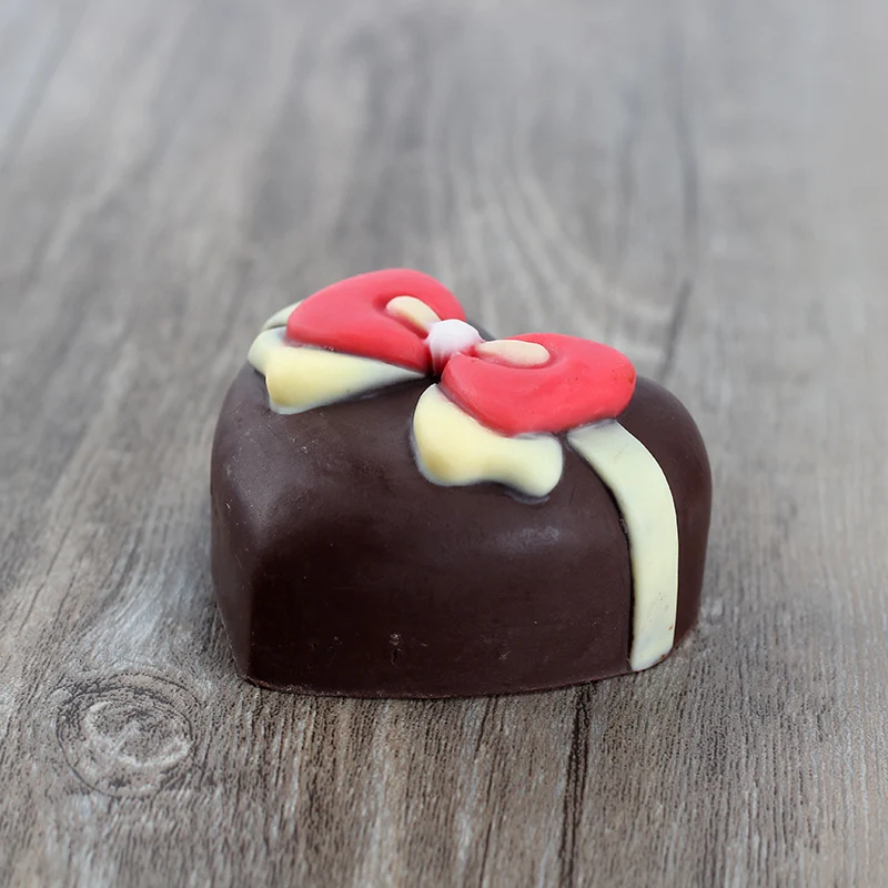 

Heart Shaped Bow Silicone Soap Mold Handmade Chocolate Candy Mould
