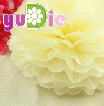 10 шт. бумажный помпон из бумажной салфетки шарики декоративные принадлежности