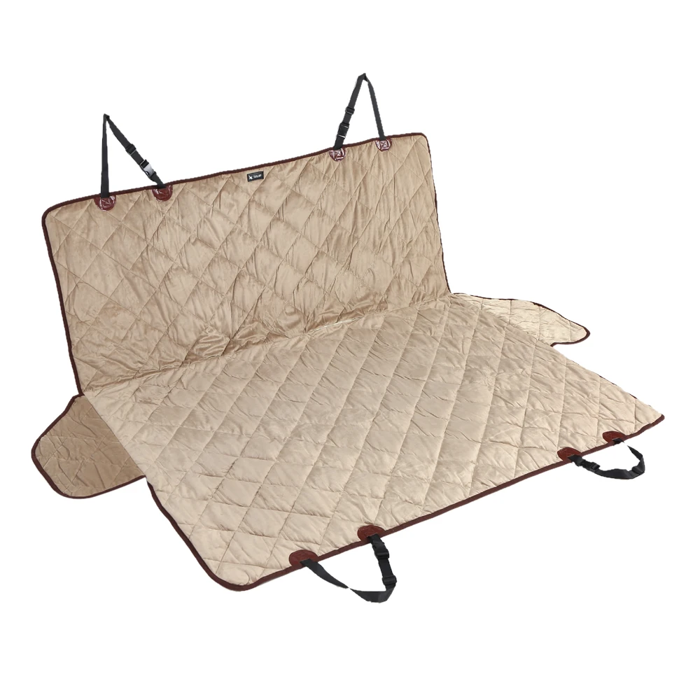 Роскошный водонепроницаемый нескользящий чехол на заднее сиденье для домашних