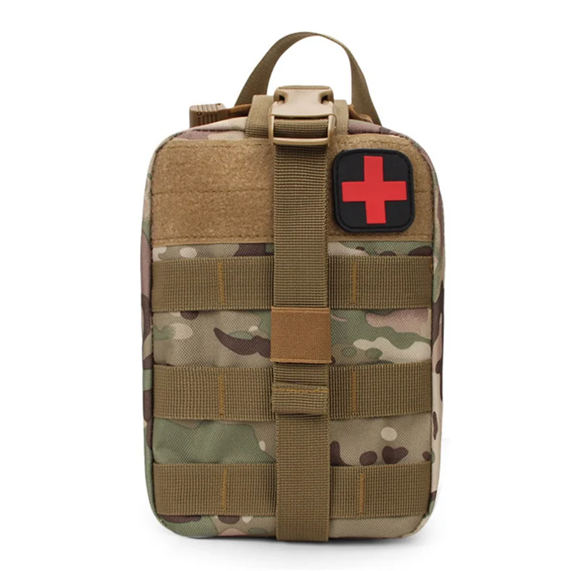 MC CQC тактический EDC Molle медицинский мешок IFAK утилита EMT первой помощи выживания сумка аварийного страйкбол, милитари, охота сумка - Цвет: MC