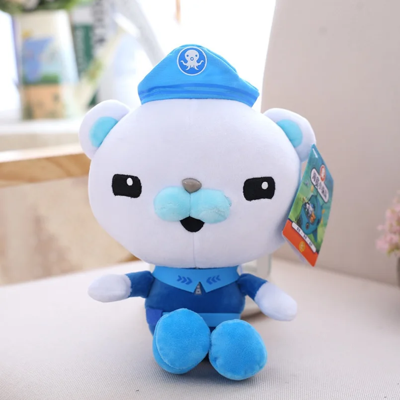 19 см Kawaii Octonauts плюшевые игрушки капитан барнаклс милый песо шеллингтон Dashi