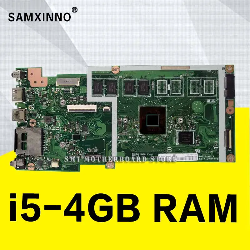 C300CA GM I5 3317/3337 4g материнская плата памяти для For Asus C300 C300ca Материнская