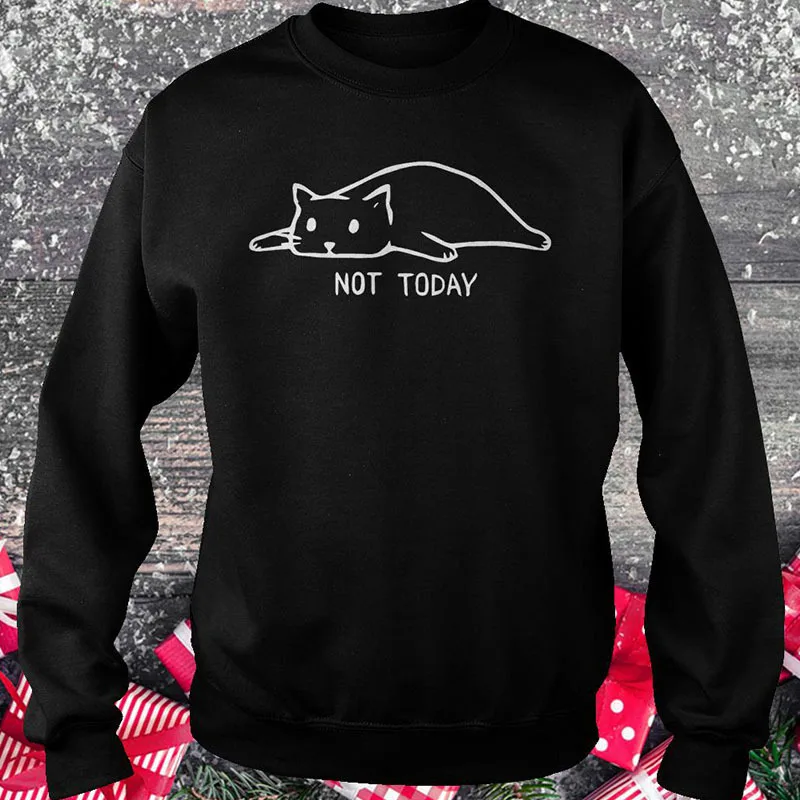 Sugarbaby Not today Sweatshirt Statement quote Stylish Fashion Sweatshirt Moletom Jumper Christian Sweatshirt drop ship