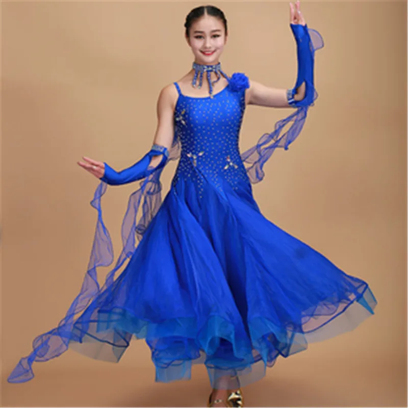 10 видов цветов платья для бальных танцев с блестками конкурса стандартные