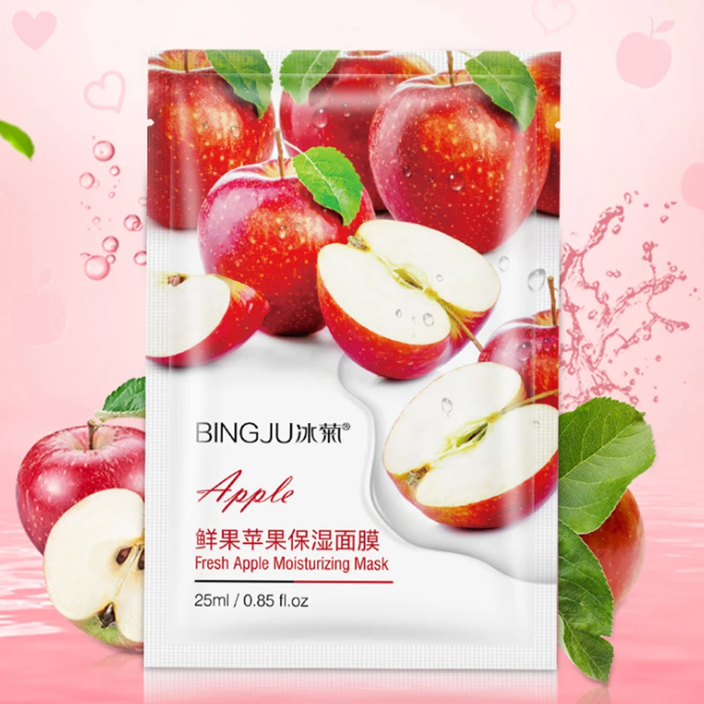 маска для лица Увлажняющая укрепляющая Тканевая Антивозрастная натуральная