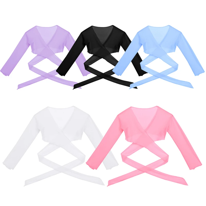 IIXPIN детская танцевальная одежда балетный костюм с длинным рукавом и