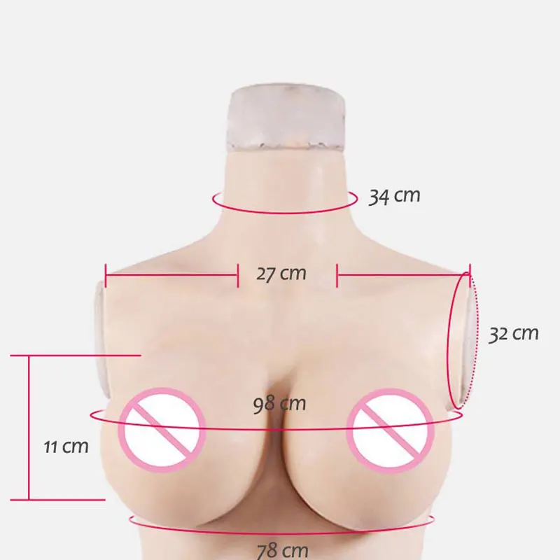 Транссексуал поддельные формы груди искусственные Медицинские силиконовые