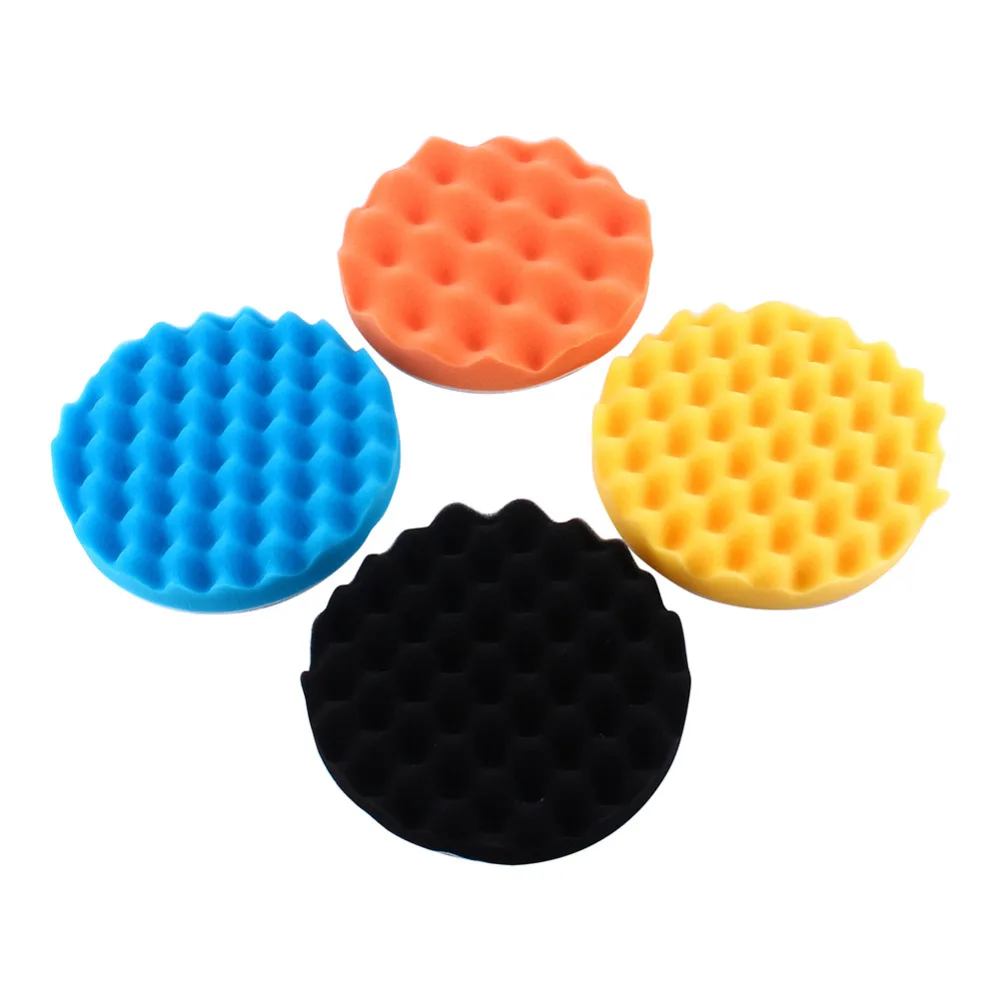 Набор кистей для полировки автомобиля 4 шт. губка стайлинга воском стирка