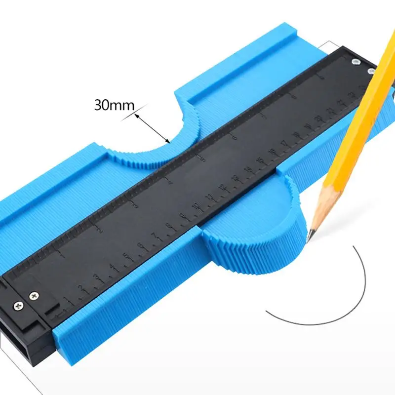 Линейка Для зашифрования контура измерительная дуга неправильной формы 5/10