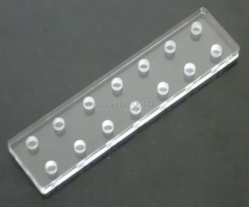 1 шт акриловые держатели для тату-машинок трубки держатель стенд 14 отверстий Storeage