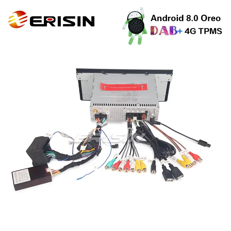 Erisin ES7546B 7 &quotAndroid 8 0 Автомобиль Радио DVD плеер 4G Wi Fi DAB + gps Bluetooth для BMW E46 Rover 75 MG