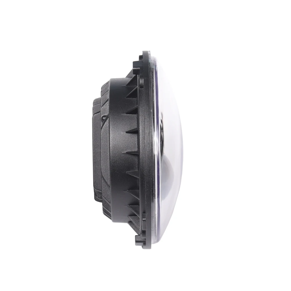 Фары светодиодные с кольцевой подсветкой дневные ходовые огни 7 дюймов желтым