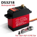 1X Водонепроницаемый rc servo DS3218 обновление и PRO высокоскоростной металлический Шестеренчатый цифровой сервопривод baja servo 20 кг.09S для радиоуправляемых автомобилей в масштабе 18 110