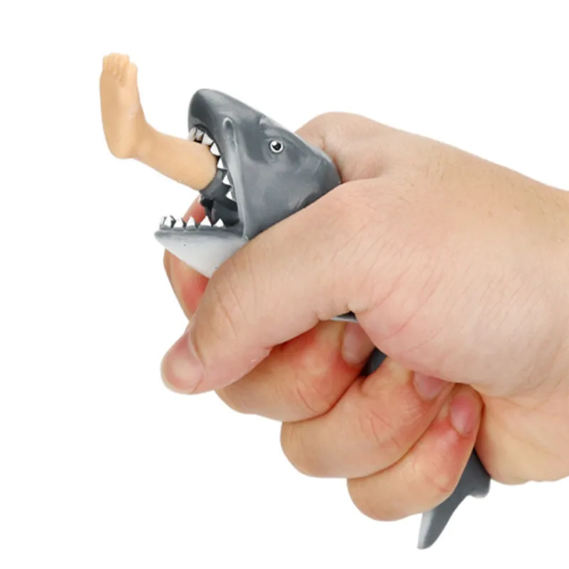 Мягкая игрушка в виде 12 см Забавные игрушки &quotАкула&quot сожмите мяч для снятия