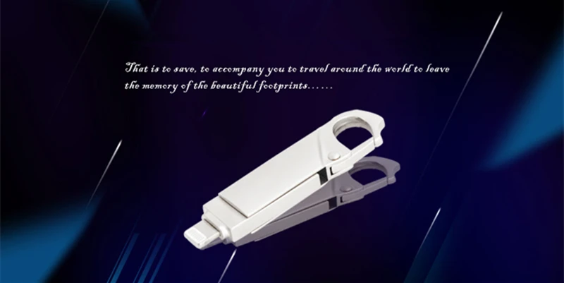 Металлический USB флеш-накопитель, портативная карта памяти, подарок, U диск, OTG, флеш-накопитель для iphone X 7 8 6Plus 6S 5S 5C iPad Mini Air 2