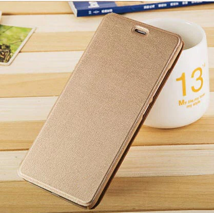 mi max 2 Чехол, роскошный флип-чехол из искусственной кожи для Xiaomi mi max 2 prime 6,4" pro fundas с подставкой - Цвет: Золотой