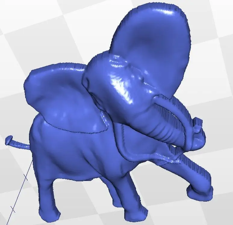 Elephant_1 3d рельефная модель для ЧПУ в STL файл|3d relief|3d relief modelrelief modelling |
