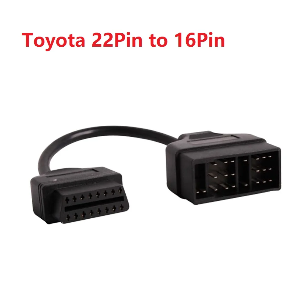 toyota 22pin Диагностический мини-разъем J2534 для Toyota диагностический мини-разъем интерфейс FT232RQ для Toyota J2534 диагностический мини-разъем V14.10.028 диагностический кабель TIS Techstream - Цвет: toyota 22pin