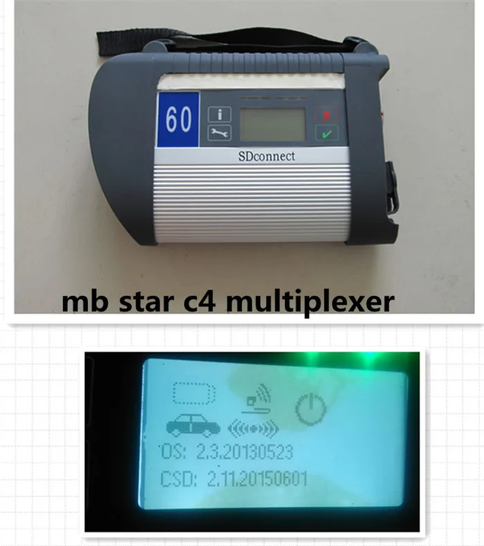 Диагностический инструмент SD MB C4 Star с суперинженерным программным обеспечением
