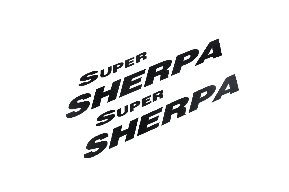 Наклейка для мотоцикла KODASKIN 3D наклейка из карбона KAWASAKI SUPER SHERPA|Наклейки на