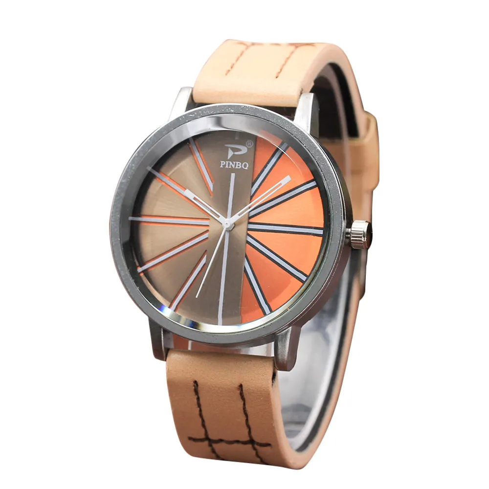 Мужские часы лучший бренд класса люкс Модные Цвет ремешок цифровой циферблат