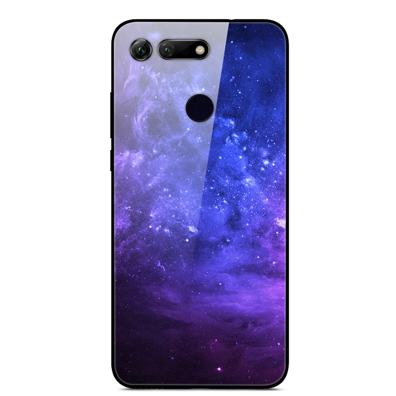 Для huawei Honor V20 чехол из стекла модный жесткий чехол для телефона для huawei Honor View 20 чехол View 20 V 20 закаленное мягкое бампер Honorv20