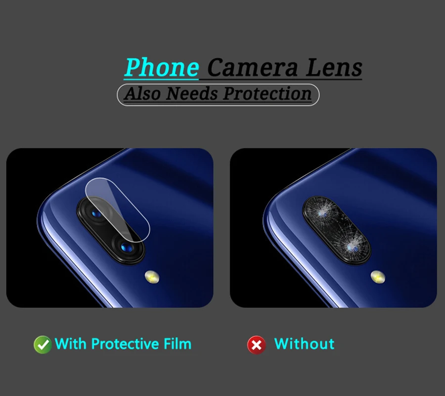 ДЛЯ VIVO V9 Youth Y85 V11i V11 Pro задняя камера Объектив Закаленное стекло для vivo NEX S X21i X21 UD X23