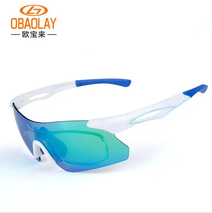 Obaolay Спорт Очки выполненные UV400 Велосипедный Солнцезащитные очки для женщин