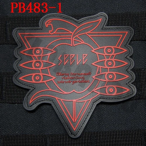 3D ПВХ патч VEA Evangelion NERV SEELE крюк на