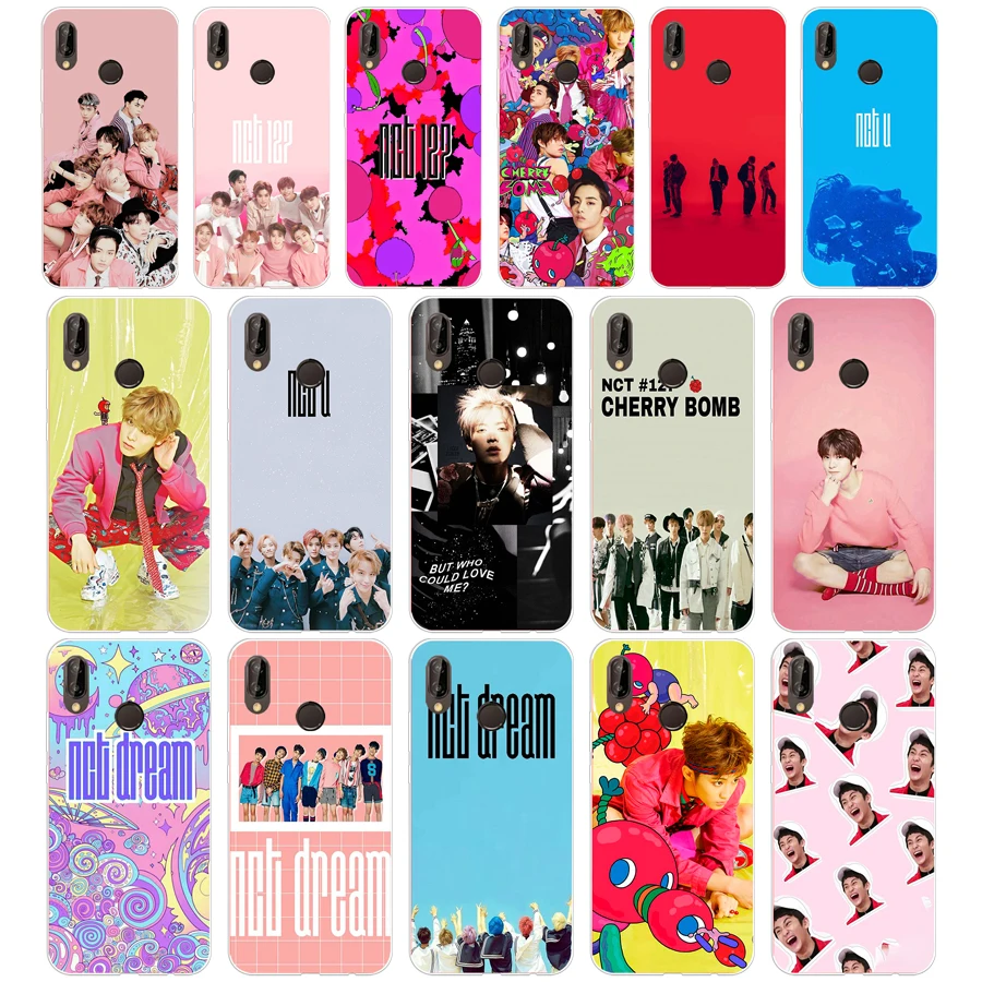238SD k-pop NCT U 127 DREAM kpop Мягкий силиконовый чехол из ТПУ для Honor 10 huawei p mate 10 20 30 lite y5 y6 prime