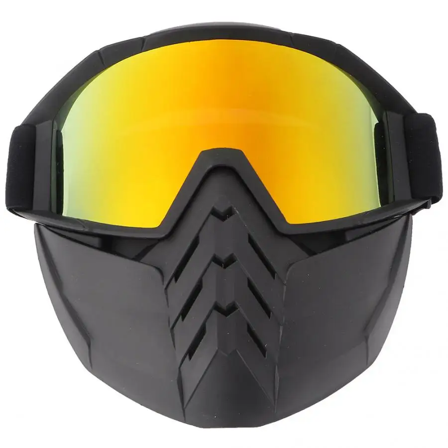 Зимние лыжные очки для сноуборда снегохода мотоцикла ветрозащитные маска