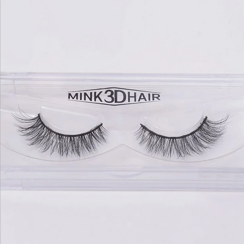 100% Real Mink Fake Eyelashes Cross 3D Hair Natural False Winged Eye Lashes | Красота и здоровье