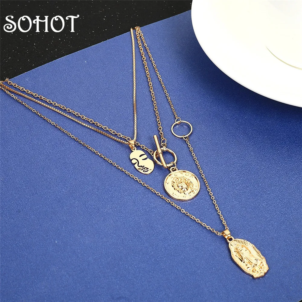 SOHOT 2019 Новинка модная искусственная Новая рельефная маска с изображением Иисуса
