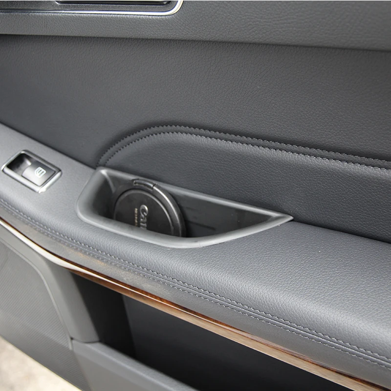 Коробка для хранения передней двери для Mercedes benz CLA W117 C117 GLA X156 A класс A180 W176 подлокотник лоток 13-17 подходит только для левостороннего водителя