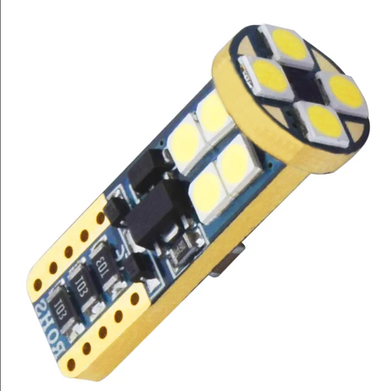 T10 W5W 12 SMD 3030 светодиодный автомобильный габаритный фонарь WY5W 12SMD LED CANBUS без ошибок