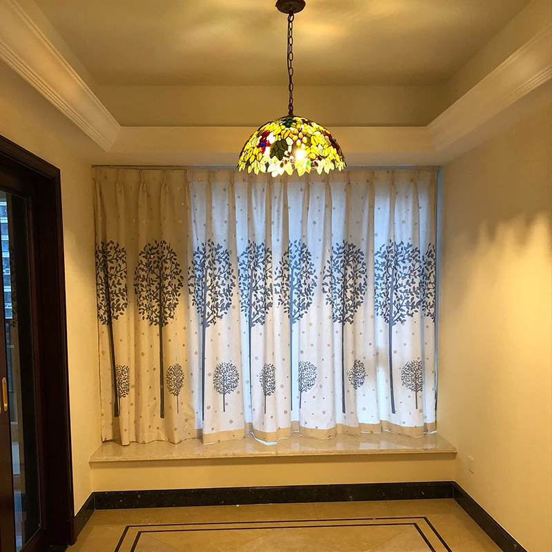 Стеклянные люстры ручной работы SGROW от Тиффани для гостиной столовой спальни