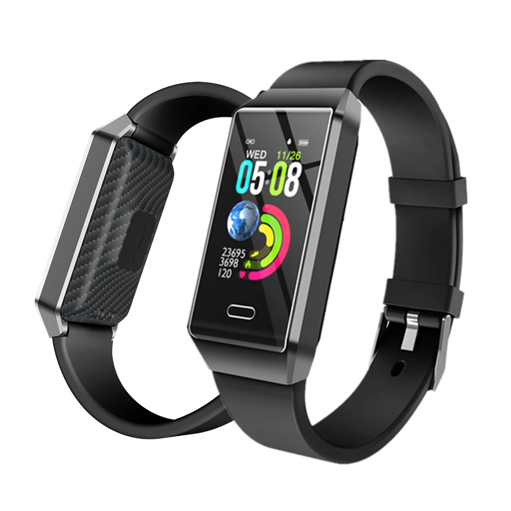 OGEDA мужские смарт-часы модный спортивный бренд монитор сердечного ритма ЭКГ