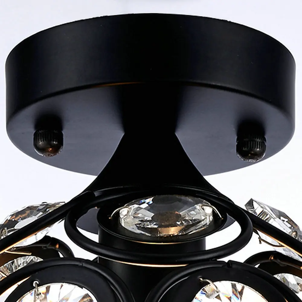 Современные потолочные светильники K9 из прозрачного стекла светодиодные лампы