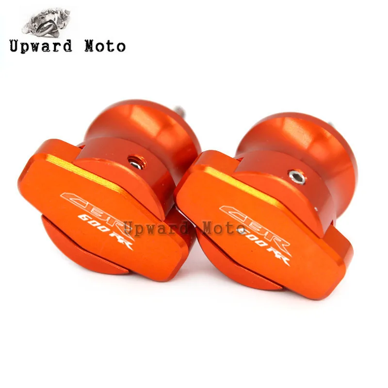Orange Для Honda CBR600RR CBR 600 RR 2003-2011 2004 2005 2006 2007 2008 2009 2010 мотоцикл M8 маятник Слайдеры стойка для катушек слайдер - Цвет: Orange