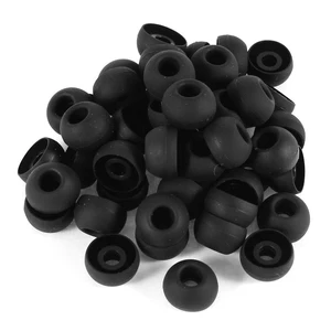 50 шт. черные наушники вкладыши наконечник крышка Замена
