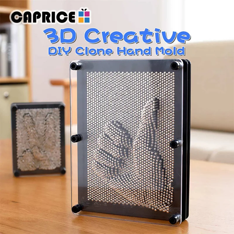 Фото Pin Art 3D Скульптура серебряные металлические иглы DIY игрушка рамка Декор Ремесло Pin Art 3D Скульптура серебряные металлические иглы DIY игрушка рамка Декор Ремесло