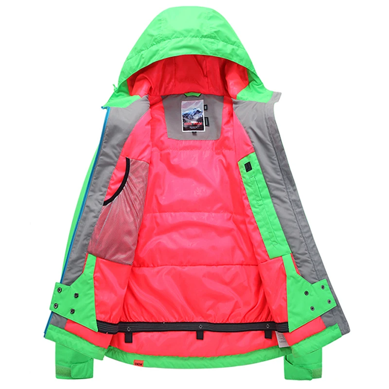 Бесплатная доставка женские Зимние Лыжная куртка сноуборд monoboard лыжи