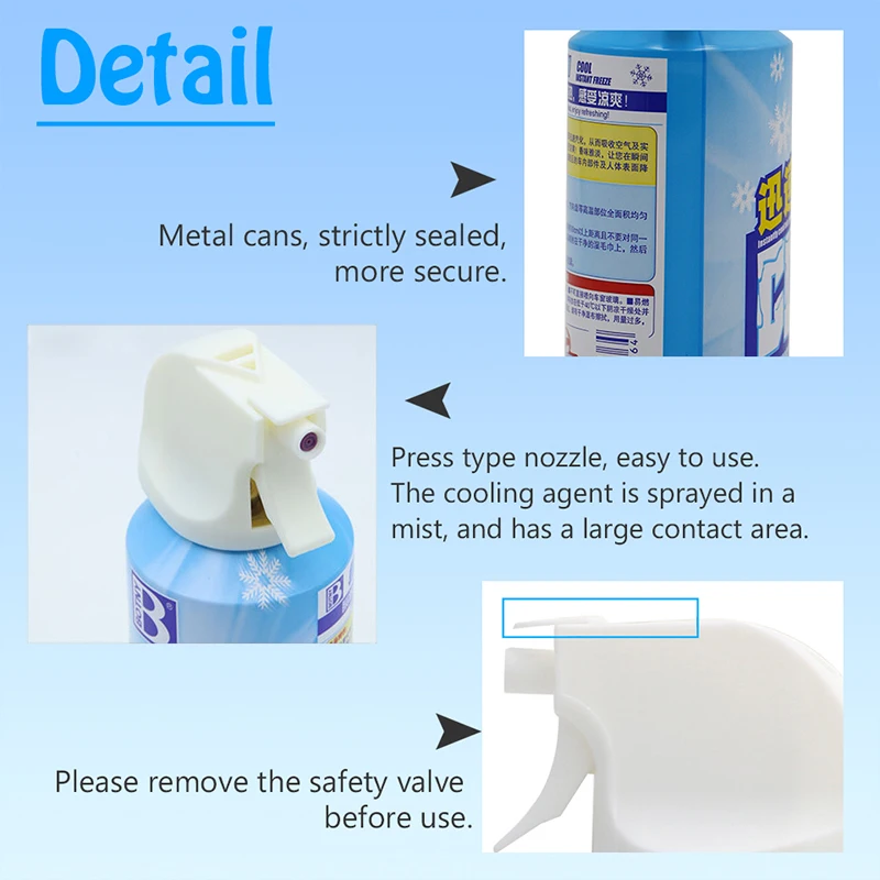 Спрей для сухого охлаждения салона автомобиля 1 комплект Ford Focus 2 3 Fiesta Mondeo MK4 Ranger