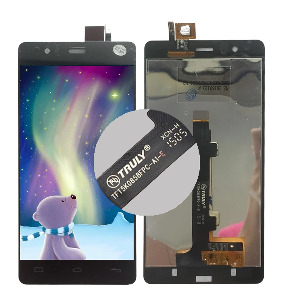 ЖК дисплей для BQ Aquaris E5 IPS5K0858FPC A1 E с сенсорным стеклом дигитайзер в сборе замена
