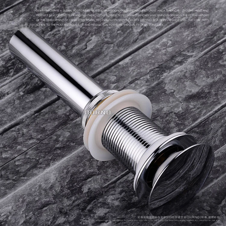 Chrome Finish Brass Bathroom Vanity Waste Drainer Basin Sink Pop up Drain stopper drainer with Overflow or Non-Overflow Assembly |