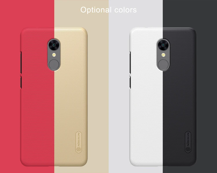 Nilkin для Xiaomi Redmi 5 чехол Nillkin матовый щит Матовый Жесткий ПК смартфон задняя защитная крышка для Xiaomi Redmi 5