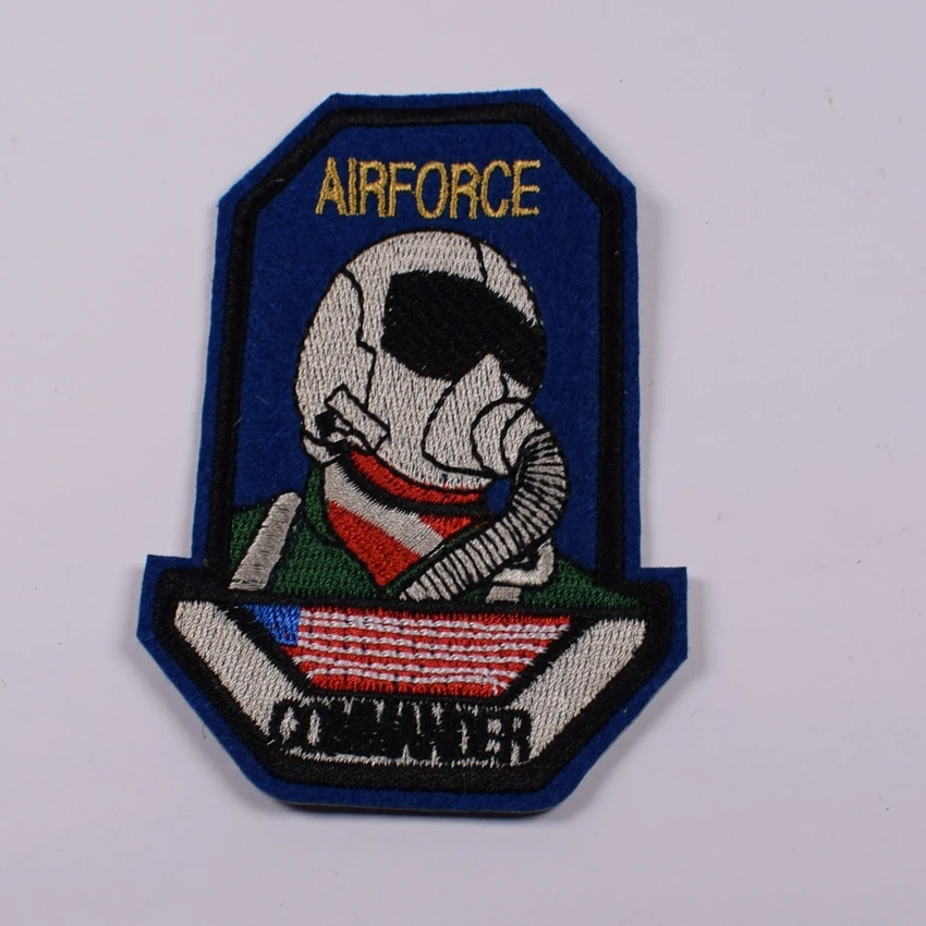 1 шт. Новое поступление накладки на одежду AIRFORCE с железным рисунком нашивки в
