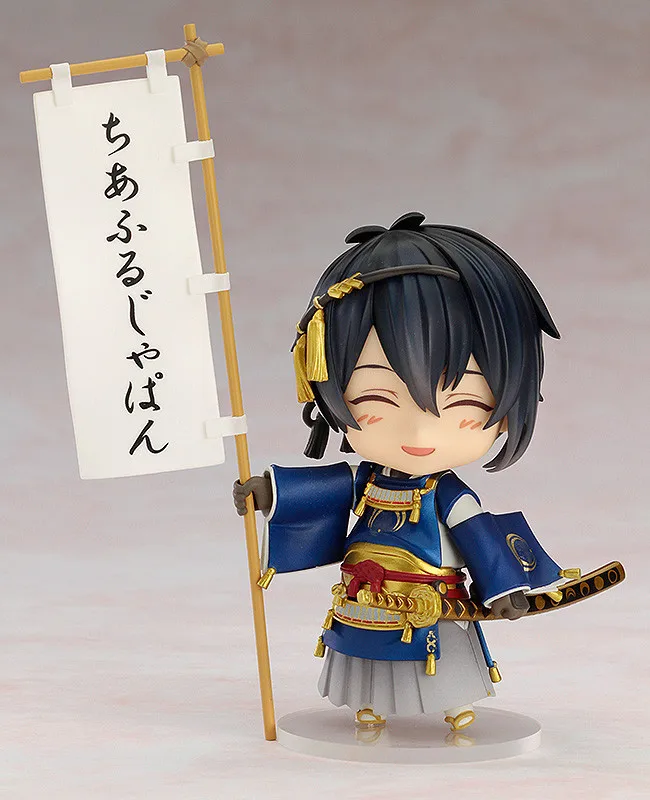 Touken Ranbu онлайн Mikazuki Munechika Nendoroid фигурка ПВХ Новая коллекция Фигурки игрушки коллекция brinquedos