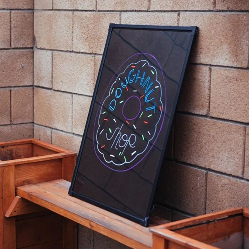 32 &quotx 24&quot стираемая Светодиодная доска для записи сообщений мигающий с